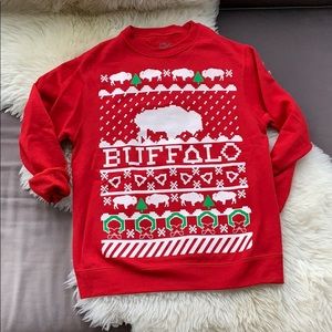 Buffalo Ugly Christmas Sweatshirt
